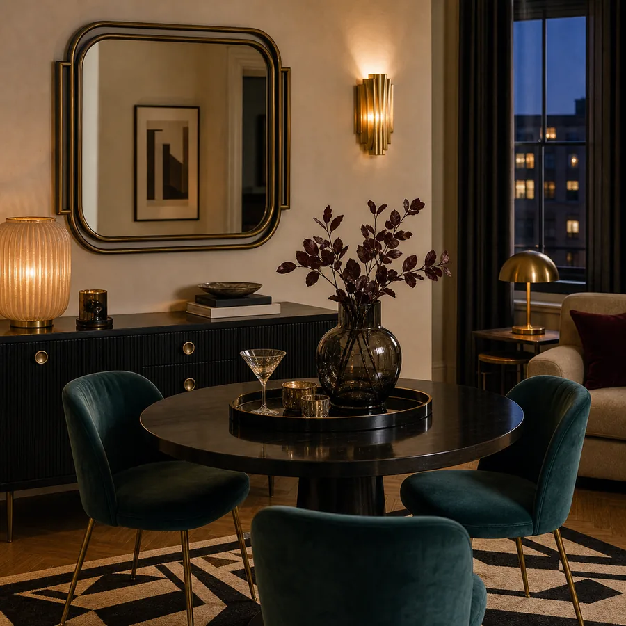 Neo Deco Decor room example